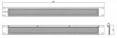 Фальш-панель на 1U Hyperline BPB19-1U-RAL9005