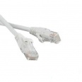 Патч-корд UTP, Cat.5е, LSZH, 15 м, белый, Hyperline PC-LPM-UTP-RJ45-RJ45-C5e-15M-LSZH-WH