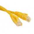 Патч-корд UTP, Cat.5е, LSZH, 0.15 м, желтый, Hyperline PC-LPM-UTP-RJ45-RJ45-C5e-0.15M-LSZH-YL