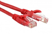 Патч-корд UTP, Cat.5е, LSZH, 15 м, красный, Hyperline PC-LPM-UTP-RJ45-RJ45-C5e-15M-LSZH-RD